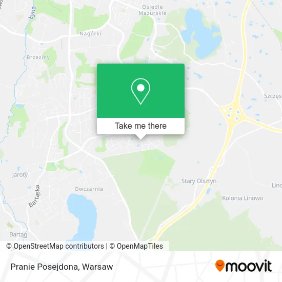 Pranie Posejdona map