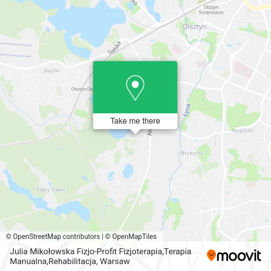 Julia Mikołowska Fizjo-Profit Fizjoterapia,Terapia Manualna,Rehabilitacja map