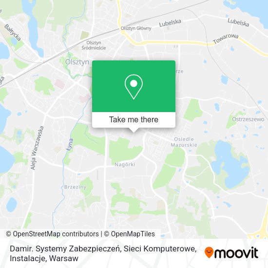 Damir. Systemy Zabezpieczeń, Sieci Komputerowe, Instalacje map