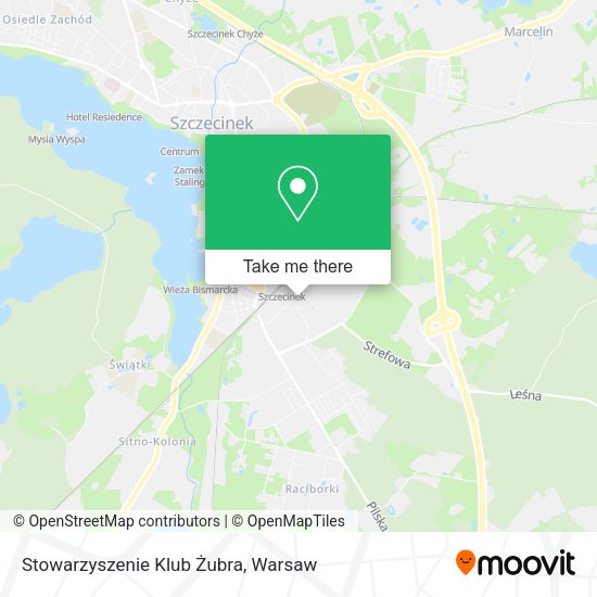 Stowarzyszenie Klub Żubra map