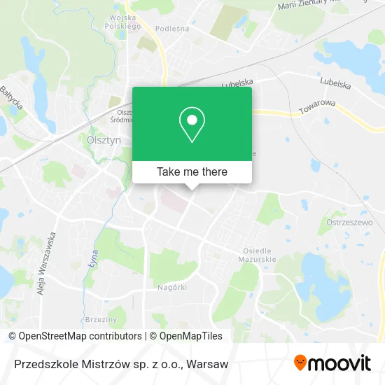 Przedszkole Mistrzów sp. z o.o. map
