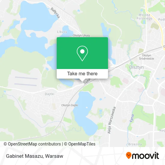 Gabinet Masazu map