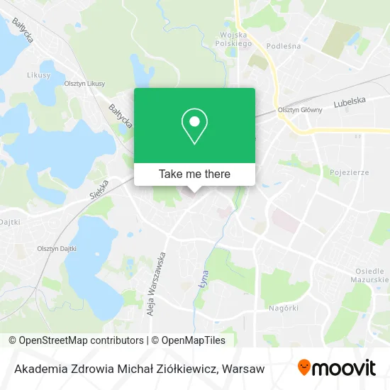 Карта Akademia Zdrowia Michał Ziółkiewicz