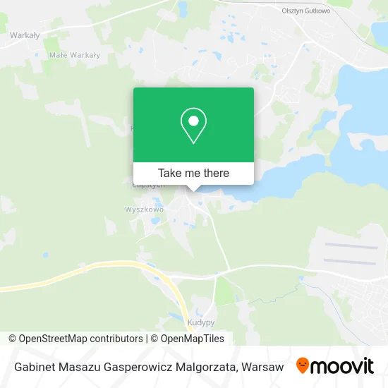 Gabinet Masazu Gasperowicz Malgorzata map