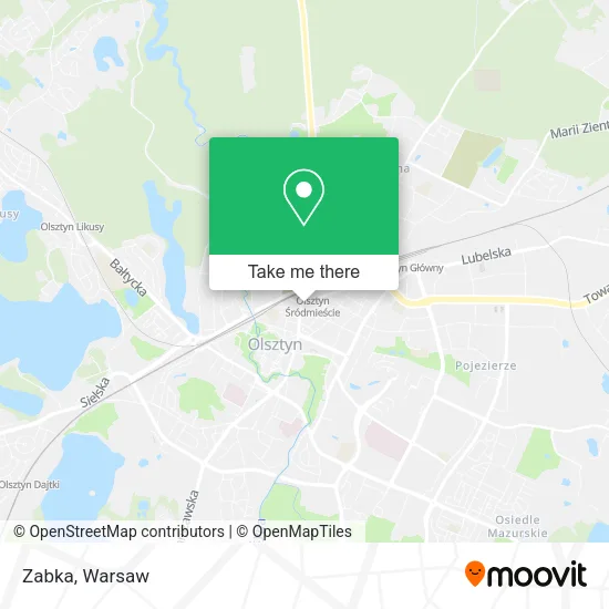 Zabka map