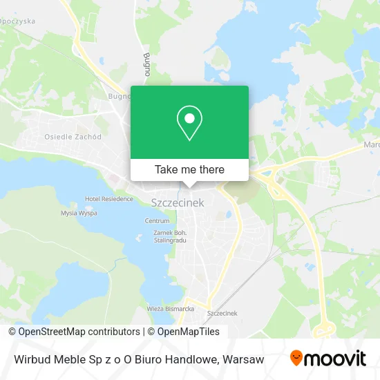 Карта Wirbud Meble Sp z o O Biuro Handlowe
