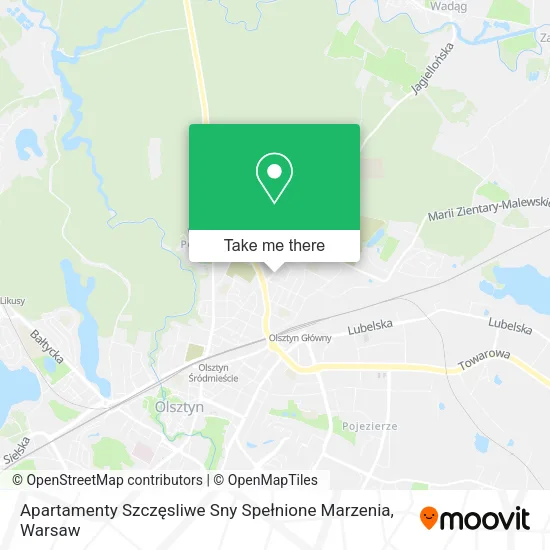 Apartamenty Szczęsliwe Sny Spełnione Marzenia map