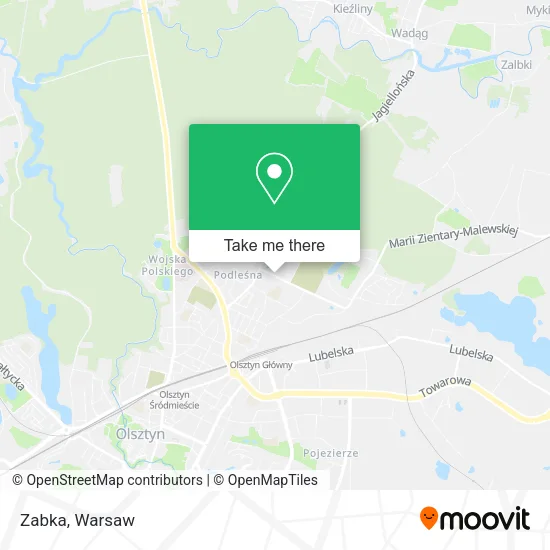 Карта Zabka