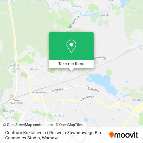 Centrum Ksztalcenia i Rozwoju Zawodowego Bio Cosmetics Studio map