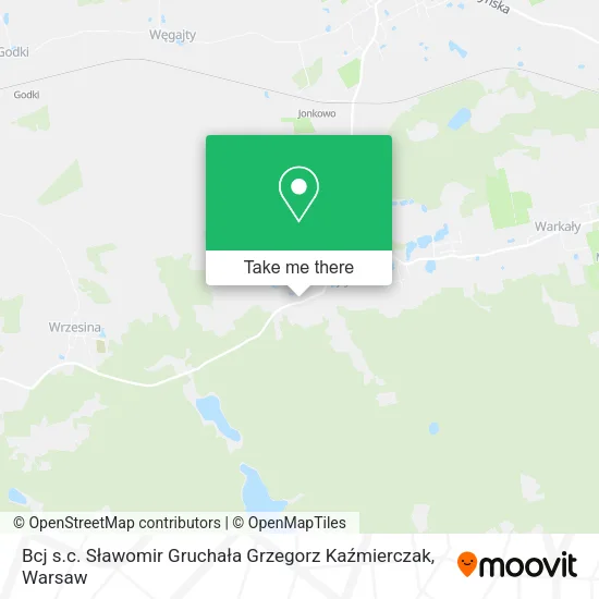 Bcj s.c. Sławomir Gruchała Grzegorz Kaźmierczak map