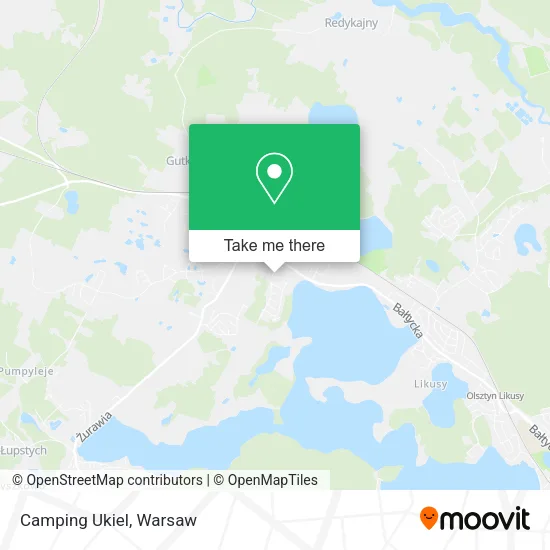 Карта Camping Ukiel