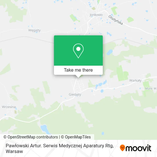 Pawłowski Artur. Serwis Medycznej Aparatury Rtg map