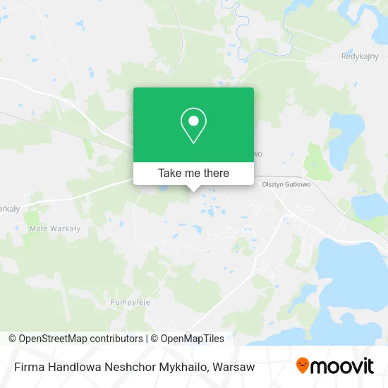 Firma Handlowa Neshchor Mykhailo map