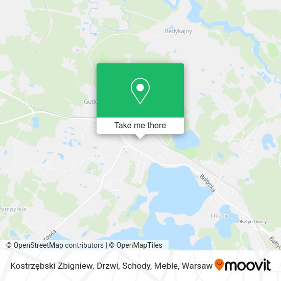 Kostrzębski Zbigniew. Drzwi, Schody, Meble map