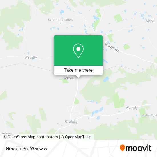 Grason Sc map