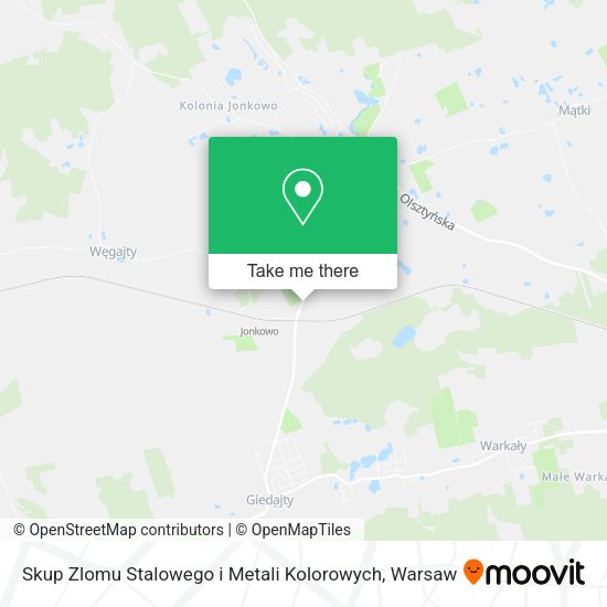 Skup Zlomu Stalowego i Metali Kolorowych map