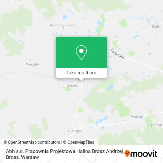 Abh s.c. Pracownia Projektowa Halina Brosz Andrzej Brosz map