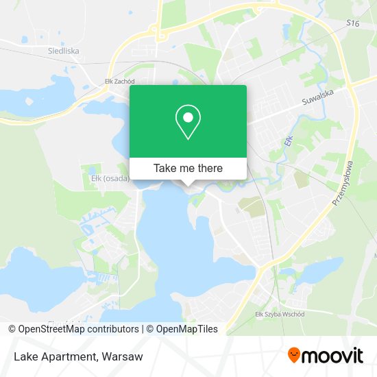 Lake Apartment map