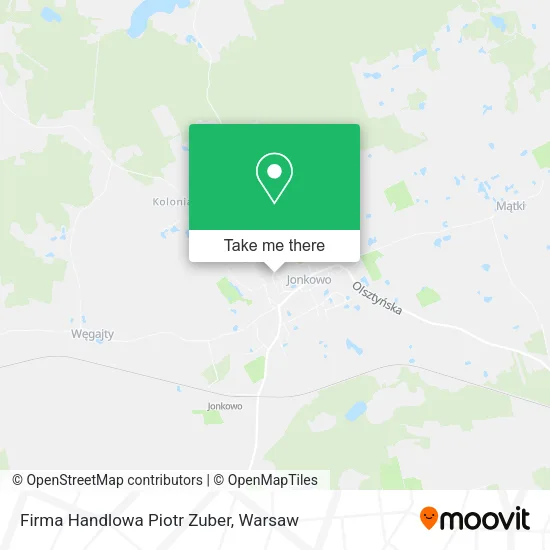 Карта Firma Handlowa Piotr Zuber