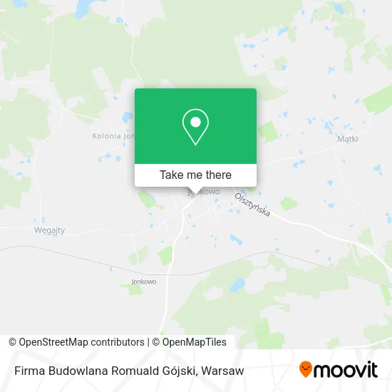 Firma Budowlana Romuald Gójski map
