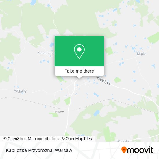 Kapliczka Przydrożna map