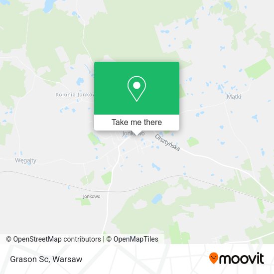 Grason Sc map