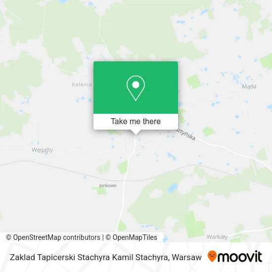 Zaklad Tapicerski Stachyra Kamil Stachyra map