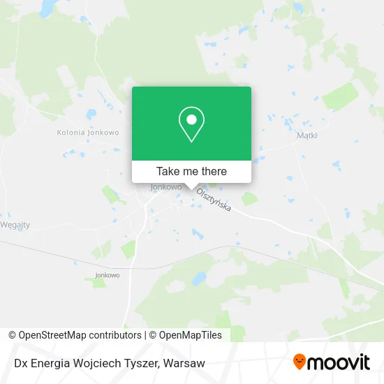 Dx Energia Wojciech Tyszer map