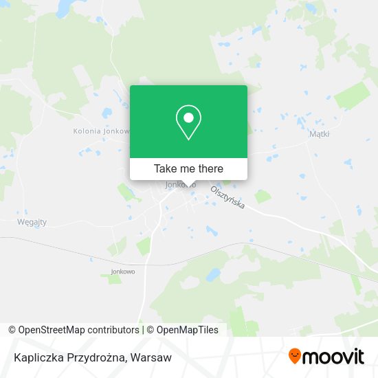 Kapliczka Przydrożna map