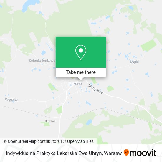 Indywidualna Praktyka Lekarska Ewa Uhryn map