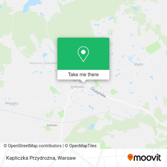 Kapliczka Przydrożna map