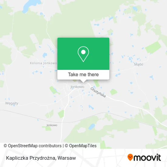 Kapliczka Przydrożna map