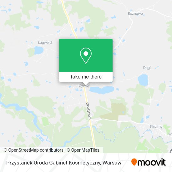 Przystanek Uroda Gabinet Kosmetyczny map