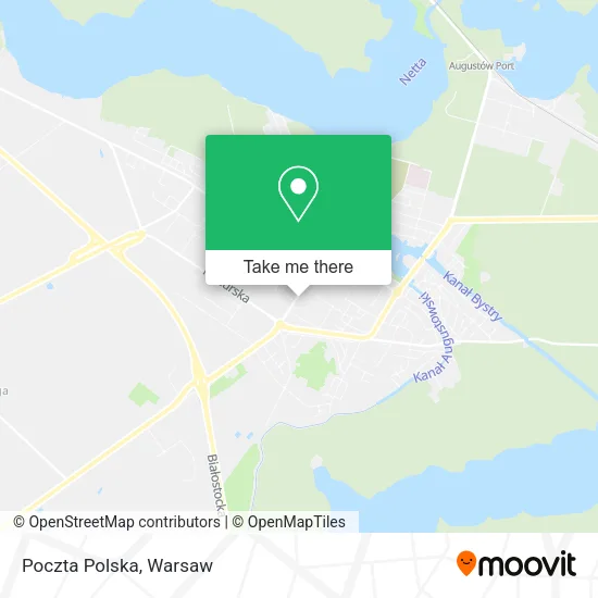 Poczta Polska map