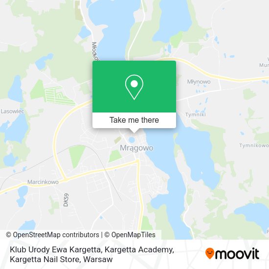 Klub Urody Ewa Kargetta, Kargetta Academy, Kargetta Nail Store map