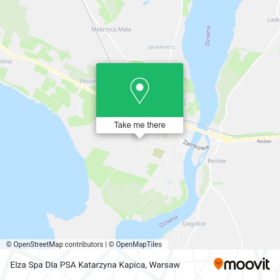 Elza Spa Dla PSA Katarzyna Kapica map