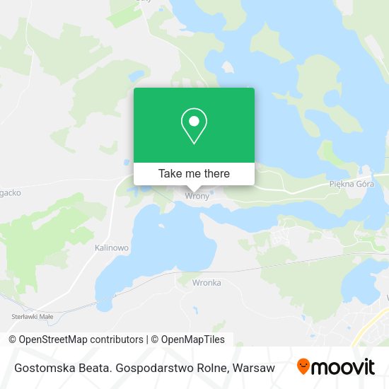 Gostomska Beata. Gospodarstwo Rolne map