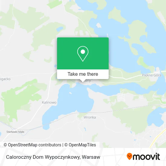 Карта Caloroczny Dom Wypoczynkowy