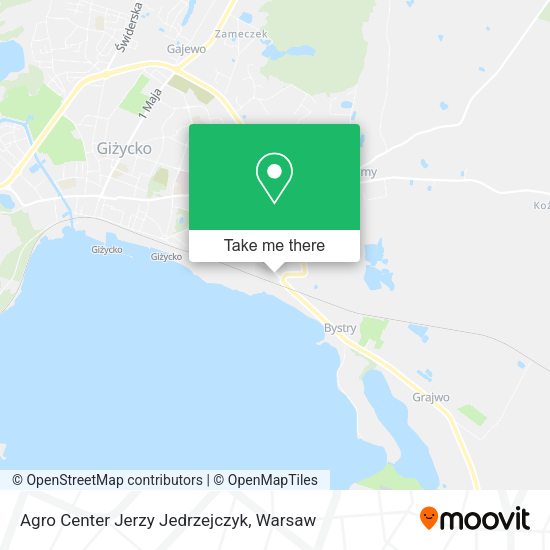 Agro Center Jerzy Jedrzejczyk map