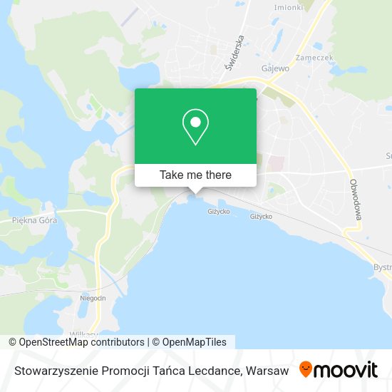 Stowarzyszenie Promocji Tańca Lecdance map