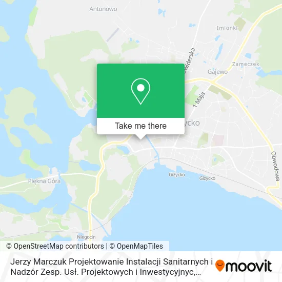 Jerzy Marczuk Projektowanie Instalacji Sanitarnych i Nadzór Zesp. Usł. Projektowych i Inwestycyjnyc map