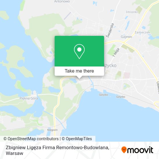 Zbigniew Ligęza Firma Remontowo-Budowlana map