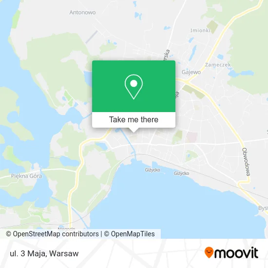 Карта ul. 3 Maja