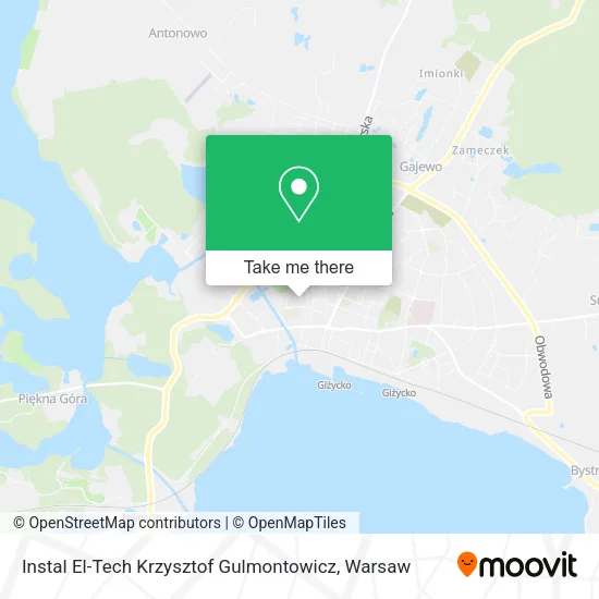 Карта Instal El-Tech Krzysztof Gulmontowicz