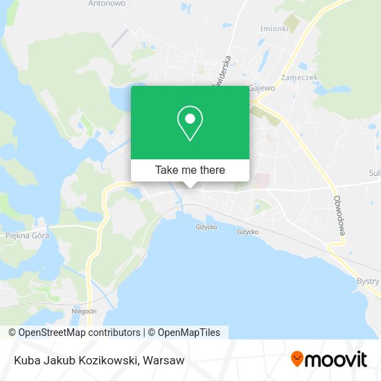 Kuba Jakub Kozikowski map