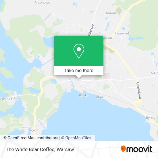 The White Bear Coffee map