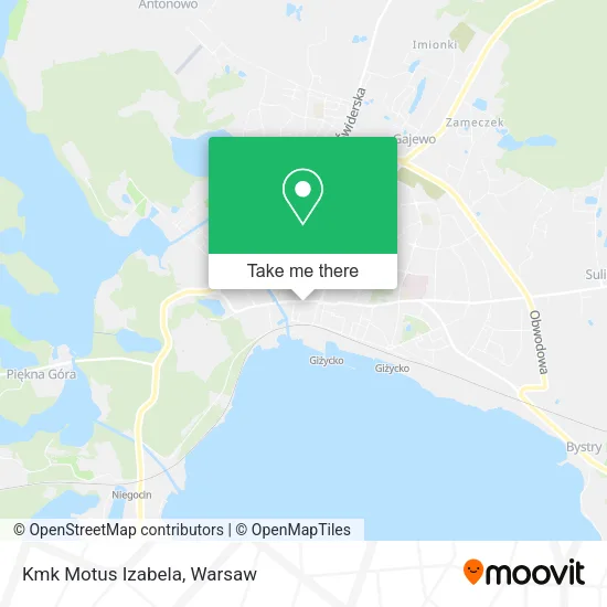 Карта Kmk Motus Izabela