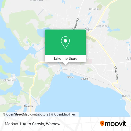 Карта Markus-1 Auto Serwis