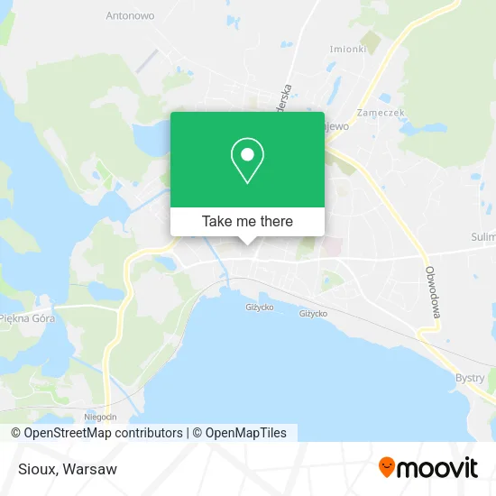 Карта Sioux