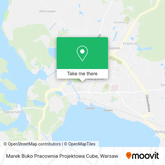 Карта Marek Buko Pracownia Projektowa Cube